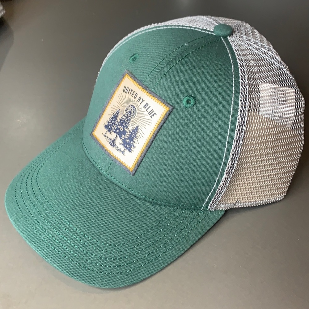 United By Blue - Evergreen Trucker Hat, UBB Cap, NEW
